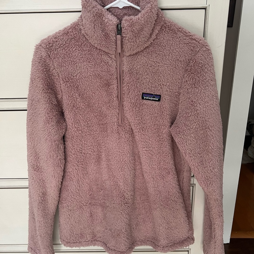 Patagonia Women's Plush Half-Zip Pullover - Dusty Rose